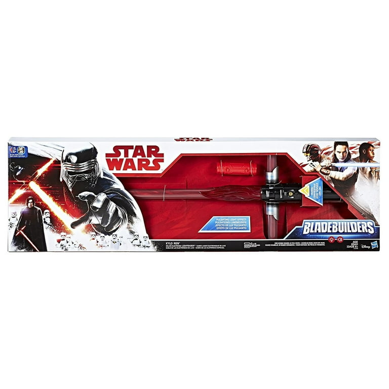 Star wars the force awakens 2024 kylo ren deluxe electronic lightsaber