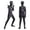 Black I, variant on HTQWLP Halloween Superhero Fancy Dress Costumes, Superhero Onesie Cosplay Outfits with Masks, One-Piece Superhero Jumpsuit, Halloween Party Dress up Performance Costume for Men, Black I/160
