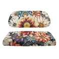 thumbnail image 2 of Pzuqiu Golf Cart Bench Seat Covers, Compatible with Outdoor Golf Carts, Golf Cart Seat Covers Suitable for Club Car Precedent Ezgo Golf Cart Car Accessories, Flower Pattern, 2 of 9