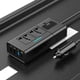 thumbnail image 1 of Inversor de coche de 200W Toma de corriente de 12V a 110V AC con USB QC3.0 y carga rápida PD - Convertidor portátil de 6 puertos para teléfonos, portátiles, viajes, 1 of 9