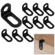 thumbnail image 1 of 10pcs Stainless Steel Corner Brackets Right Angle L Shape Brace Bracket Black Rustproof Bright Surface Corner Brackets, 1 of 10
