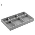 thumbnail image 2 of Dengjunhu Stackable Protector Removable Storage Jewelry Boxes, Flannel, 2 of 7