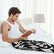 thumbnail image 5 of Balery 3D Vortex Illusion Pantalones de pijama para hombre, pijama ultraligero, pantalón de descanso-Medium, 5 of 6