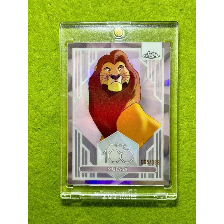 その他 Topps Chrome Disney100 SIMBA pink 399 MUFASA from LION KING Disney 100 PINK REFRACTOR #/399 Card 2023