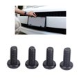 thumbnail image 1 of Rustproof Stainless Steel License Plate Screws, M5 0.8 Diameter, Black Oxidized Finish, Cross Shaped Screw , Fits for M3 with Metal Threaded Screw Retainer, Fits for MY with, 1 of 7