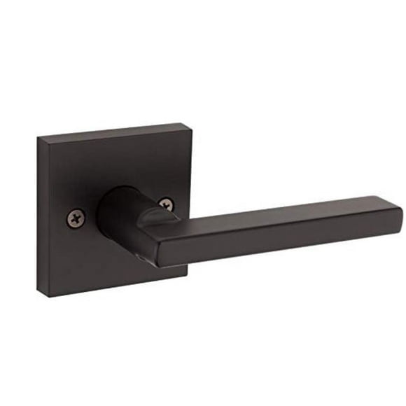 Modern Halifax Dummy Door Lever - Matte Black