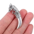 thumbnail image 7 of FRCOLOR 2 Pcs Lapel Brooch Jewelry Scarf Decoration Pin Man 4.00X1.30X0.40CM Silver, 7 of 7