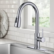 KRAUS Coda 2-Function Single Handle Pull-Down Kitchen Faucet in Chrome