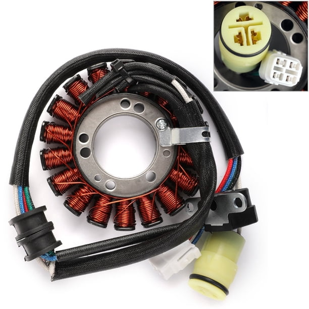 Bobina de estator generador Magneto MotorGenic Para Yamaha YFM250 01-09 YFM660 01-05 1P0-H1410-00