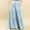 Light Blue, variant on Amzcrzy Skirts for Women Trendy Button Jean Skirt Casual Low Rise Maxi Skirt Comfy Flowy Tiered Denim Skirt Long Skirts for Women M