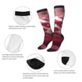 thumbnail image 5 of Haiem Surreal Pink Headphones Socks, Funny Novelty Crazy Design Cotton Socks Sports Socks Knee High Socks For Men, Women,1Pairs - Gift For Working Friends, 5 of 8