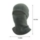 thumbnail image 3 of Mascarilla de ciclismo de invierno - polaina de cuello de forro polar y pasamontañas de esquí antiviento • Cubrebocas convertibles para correr, moto • Azul marino, gris oscuro, verde RMY, 3 of 7