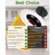thumbnail image 5 of Set of 3 round filters for Karcher vacuum cleaners [WD3, WD2, WD1, MV3, MV2, A, K, KNT, NT, SE, VC] + 3 closing screws for allergy sufferers against, 5 of 5