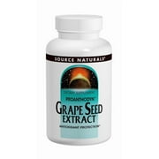 Source Naturals Grape Seed Extract, Proanthodyn 200 mg Antioxidant Protection & Supports Healthy Aging Brain - 30 Tablets