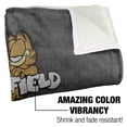 thumbnail image 3 of Garfield Blanket, 50"x60", Retro Silky Touch Sherpa Back Super Soft Throw Blanket, 3 of 5