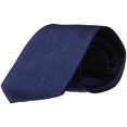 thumbnail image 2 of Bruno Piattelli Men's Solid Silk Tie, Navy, One Size, 2 of 4