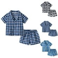 thumbnail image 4 of Toddler Girls Summer Short Sleeve Solid Tops And Shorts 2PCS Outfits Clothes Set For Children Clothes Size 5-6T, 4 of 5