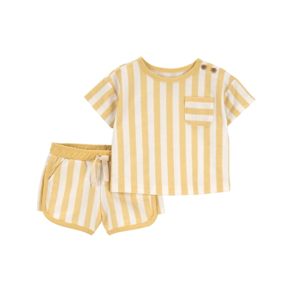 Carter's Child of Mine Baby Boy Outfit Set, 2-Piece, Sizes 0/3-24 Months