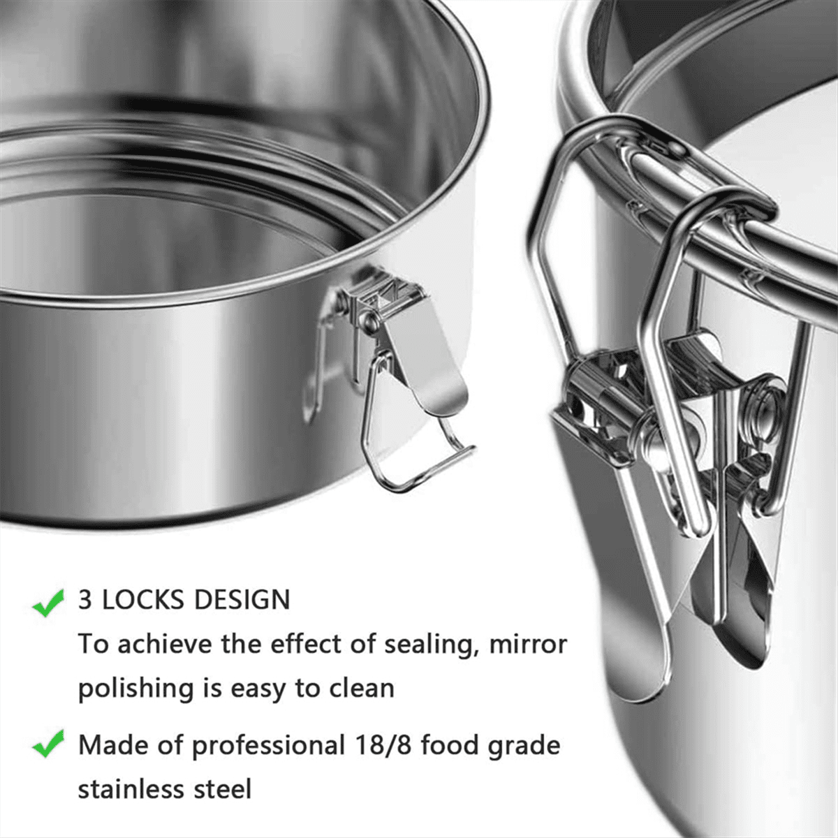 Flan Pan Mold 2.3 Qt , Stainless Steel with Lid - Maker- Maker