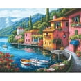 thumbnail image 5 of Dimensions The Gold Collection 15" x 12" Lakeside Village Counted Cross Stitch Kit, Multi-color, 1 Each, 5 of 5