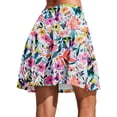 thumbnail image 3 of Weardear 18" High Waisted Skirts for Women Pleated Athletic Skorts with 4 Pockets Inner Drawstring Golf Skirts for Tennis Workout, 3 of 6