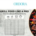 thumbnail image 3 of LazySpin Grill Basket, Fish Grill Basket Rustproof Stainless Steel BBQ Grilling Basket, 3 of 9