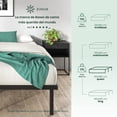 thumbnail image 4 of Base De Cama Plegable de Metal Queen Size Zinus Caleb De Montaje Fácil, 4 of 9