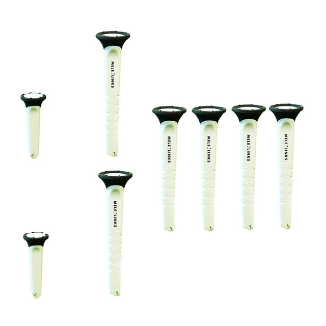 8 piezas de tees de golf que reducen la fricción, tees de golf estables, tees de tapete de golf para entrenamiento de golf, deportes al aire libre
