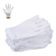 thumbnail image 1 of 24pz Guantes Blancos Para Monedas, Joyería, Mesero,12 Pares, 1 of 7