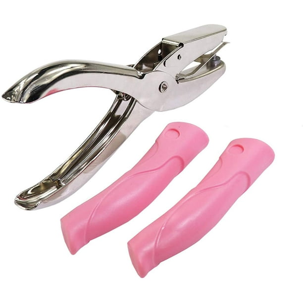 Small Mini Tiny Shaped Circle Metal Single Handheld Hole Paper
