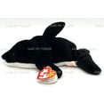 thumbnail image 6 of Beanie Babies Splash the Whale Plush by Ty 1994, 6 of 7