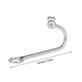 thumbnail image 4 of Gancho anal de acero inoxidable con bola y orificio Anal de metal TFixol Producto vivo, 4 of 7