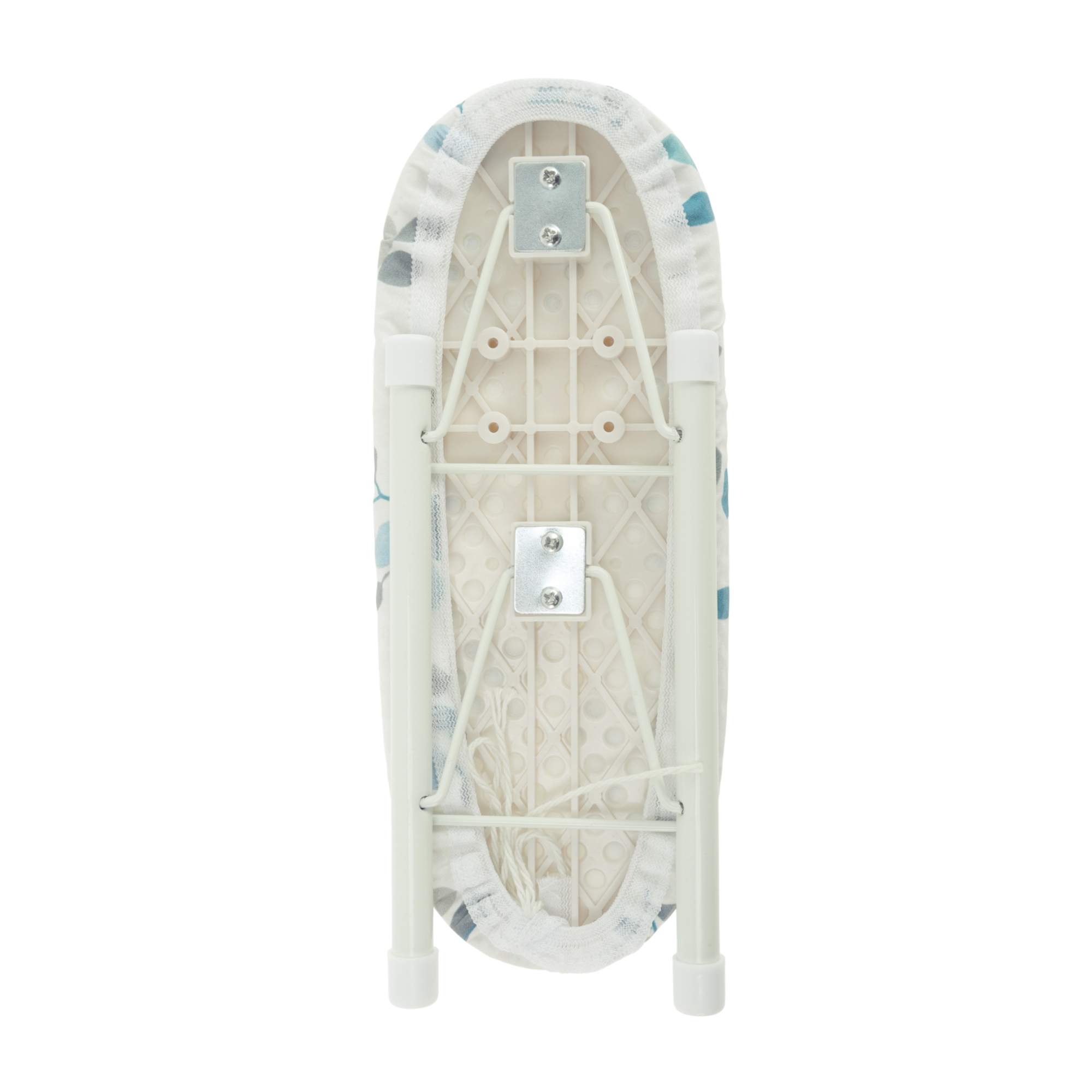 Unique Bargains Collapsible Mini Ironing Board Efficient Ironing Blue, Gray, White