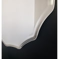 thumbnail image 5 of 27 in. Single Round Ridge Frameless Wall Mirror with Engraved Edge, 5 of 5
