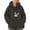 Dark Green, variant on Pet Pouch Hoodie with Pouch Pull Pocket Pet Pouch Hoodie for Women Fleece Kangaroo Pocket Sweatshirt Oversized Sweatshirt Dog Sweatshirt