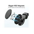thumbnail image 2 of Magnetic Car Phone Mount  L Type Clip Air Vent Cell Phone Holder-for Car N52 Magnet 360 Degree GPS Holder Mount for iPhone 11 Pro Max XR XS X 8 7 Plus Samsung Galaxy Note 10 S9 S8, 2 of 9