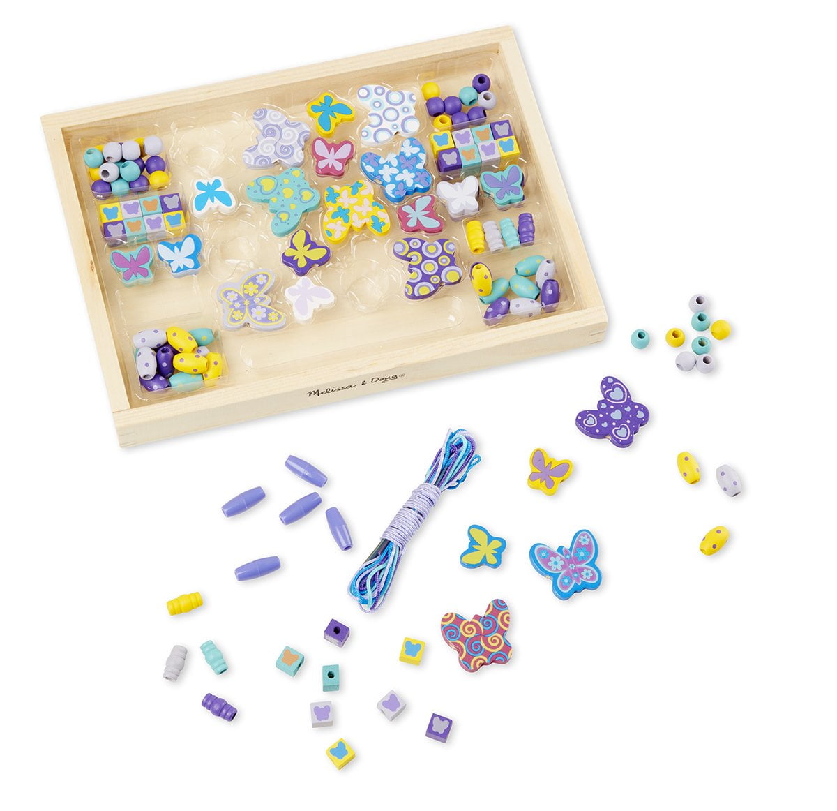 melissa and doug wooden beads