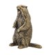 thumbnail image 4 of Figura de marmota de latón en miniatura, estilo retro, realista, para sala de estar, escritorio y hogar., 4 of 9