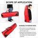 thumbnail image 3 of AURARMLET 1Ud Funda Para Trombon De Tela Oxford Impermeable Y Resistente Con Gran Capacidad Roja, 3 of 8