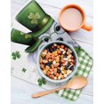 thumbnail image 3 of St. Patrick's Day Kitchen Dish Towels for Drying Dishes Set of 3, Cute Puppy Shamrock Hat Dog Green Plaid Waffle Weave Microfiber Hand Tea Bathroom Towels Quick Dry & Absorbent Towel 12x12, 3 of 7