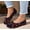 Black, variant on Loafers for Women Fashion Split Toe Slip On Versatile Polka Dot Breathable Flats Casual Low Heel Round Toe Walking Shoes