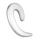 thumbnail image 4 of Auriculares Bluetooth con gancho para la oreja y manos libres, inalámbricos, indoloros, de conducción ósea (plateados), 4 of 12