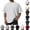 26# Silver, variant on Mens Fashion Short Sleeve Tshirts Workout Oversize Pullover Solid Color Casual Tees Wine XXL