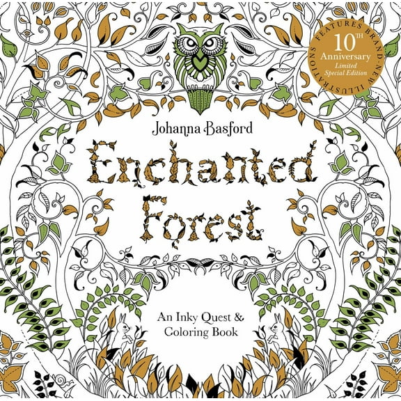 Enchanted Forest: 10th Anniversary Limited Special Edition (Paperback)