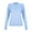Light Blue, variant on Yuanlong Womens Sweaters Casual Solid Color Round Neck Long Sleeve Knitting Cotton Sweater Fall Winter Warm Pullover Tops