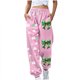 thumbnail image 2 of Pincandy Women's St. Patrick's Day Pants - Printed, Elastic Waist with Tie & Pockets, Cuffed Leg for Holiday & Daily Wear, 2 of 5
