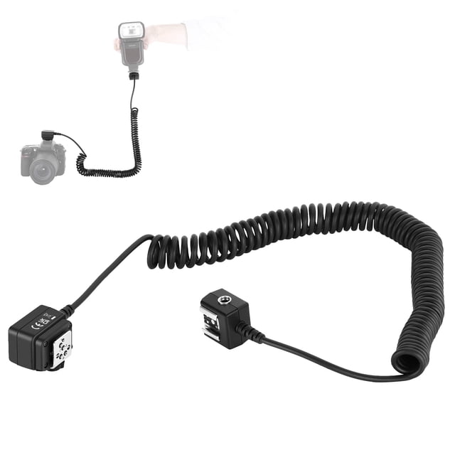 Cable flash Speedlite TTL fuera de cámara Neewer de 6.6 pies para Nikon