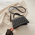 thumbnail image 1 of Bolso de mano con forma de diamante coreano popular de este año, nuevo estilo de verano 2025, diseño de nicho, bolso de mensajero de hombro con todo incluido., 1 of 5
