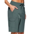 thumbnail image 2 of RBX Active Women's Woven Cargo Bermuda Short With Pockets, 2 of 5
