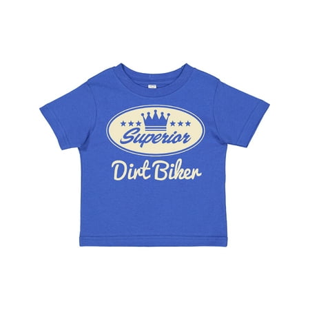 

Inktastic Dirt Biker Vintage Superior Gift Toddler Boy or Toddler Girl T-Shirt